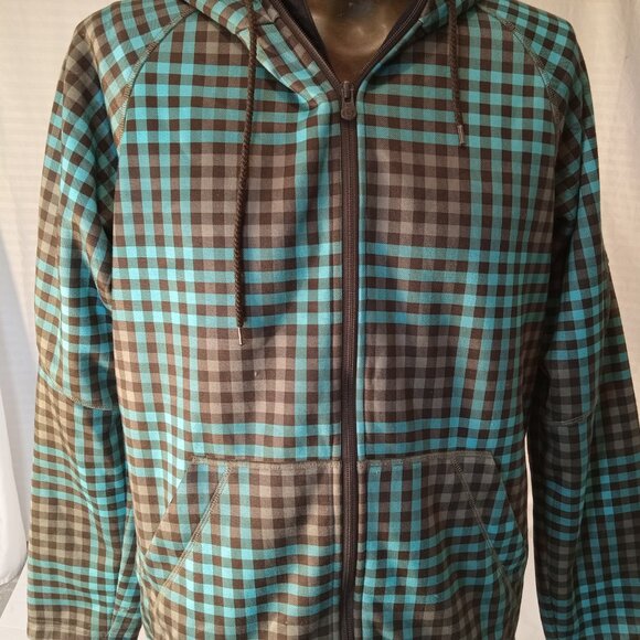 Burton Jacket Men's Small Dry-Ride Ski Snowboard Coat Plaid Insulated Outdoor - Picture 4 of 16